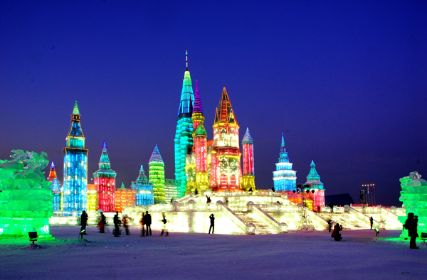 Ice Lantern Show, China Ice Festival, Harbin Ice